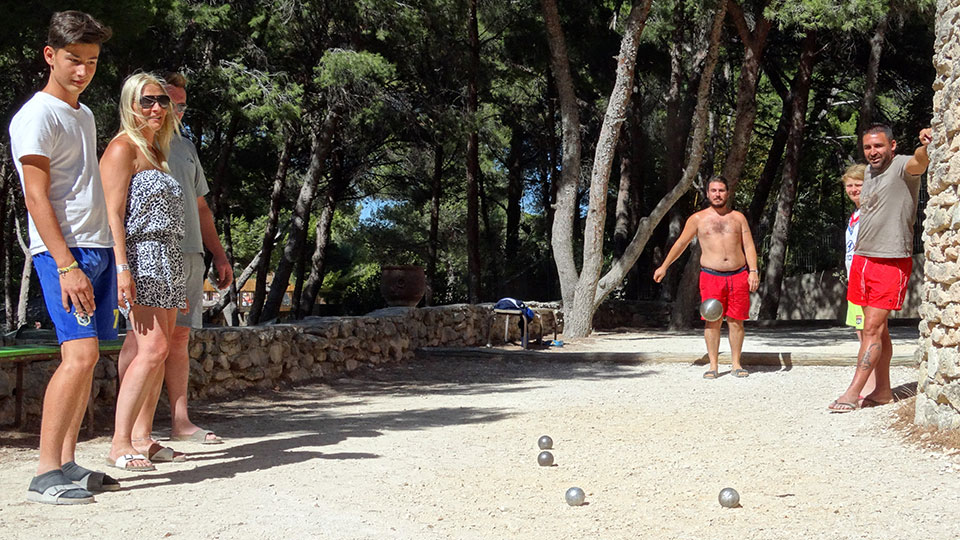 Camping Le Mas : petanque