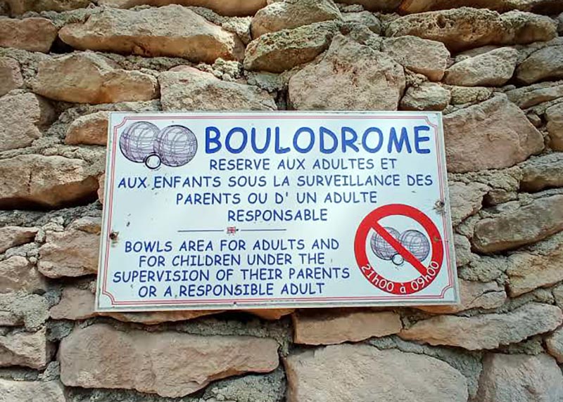 Pétanque